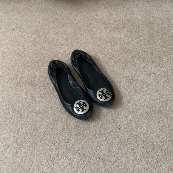 Tory Burch Black Flats - Size 6 1/2